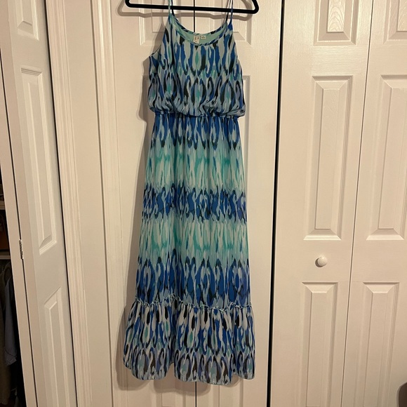 Blue maxi dress - Picture 1 of 5